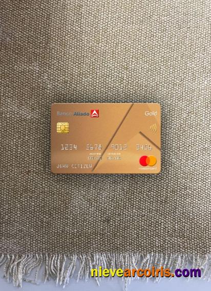 Panama Banco Aliado bank mastercard gold photolook